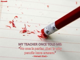 Have erasers