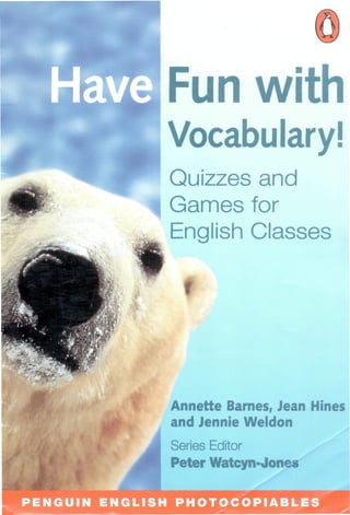 Have Fun With Vocabulary