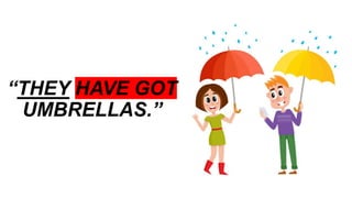 Have got & Has got - grammar