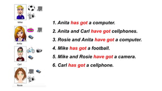 Have got & Has got - grammar