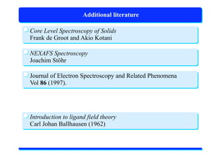 X-Ray Absorption Spectroscopy