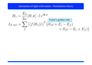 X-Ray Absorption Spectroscopy