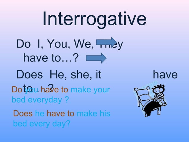 Have to + infinitive (unit 7) | PPT