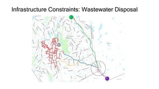 Infrastructure Constraints: Wastewater Disposal
1
2
3
 