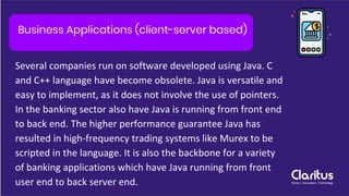 Have You Ever Thought Where Java is Used in Real World 2020 | PPT