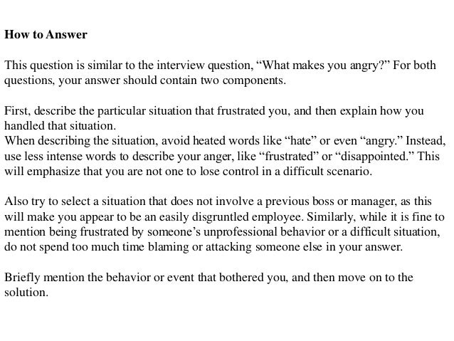 Have You Gotten Angry At Work What Happened