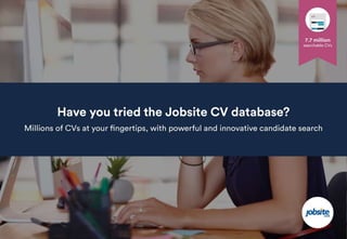 Have you tried Jobsite CV database?