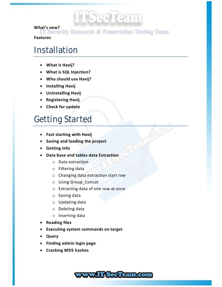 sql injection tool havij sql injection tool havij
