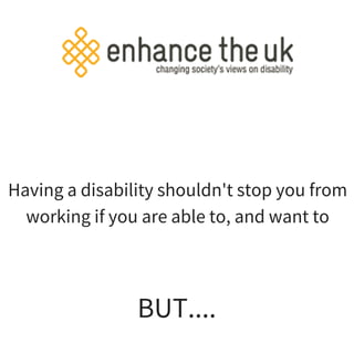 Disability and employment 
