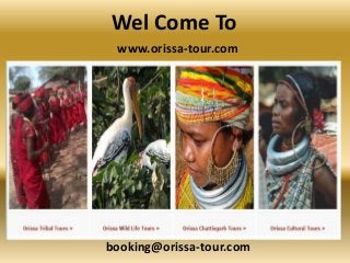 Wel Come To
www.orissa-tour.com
booking@orissa-tour.com
 