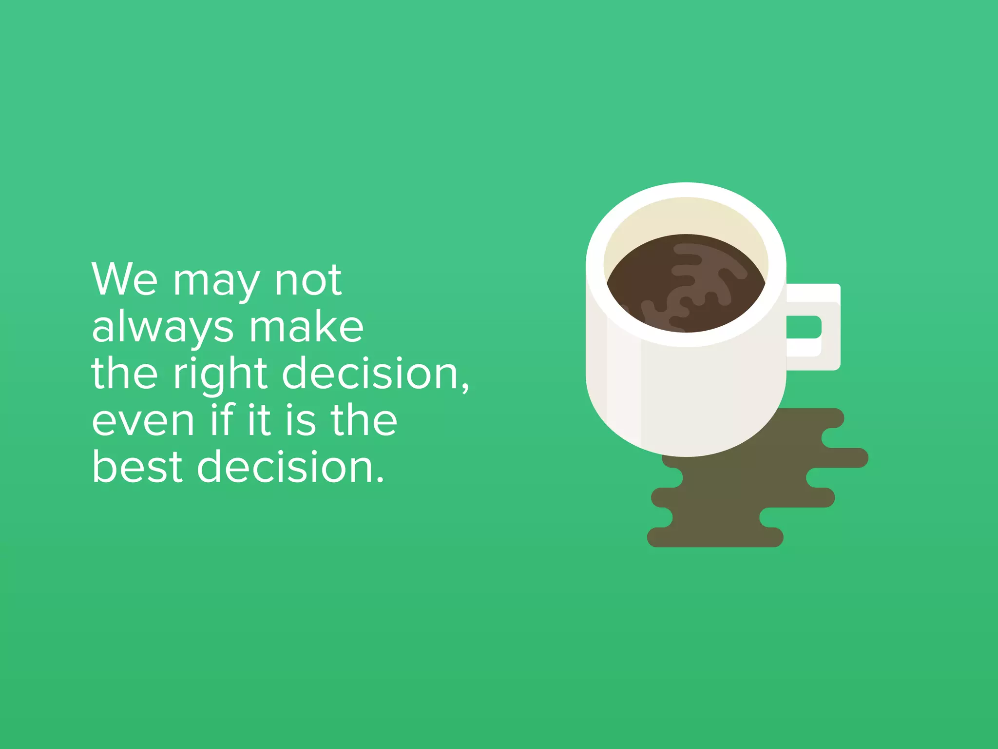 Take this path
of loving leadership.
 