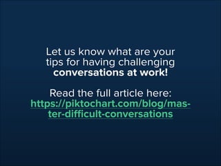 How to Master Difficult Conversations at Work – Leader’s Guide