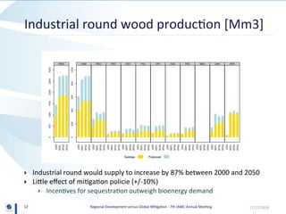 Regional Development versus Global Mitigation: Insights from GLOBIOM