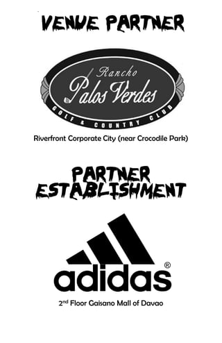 Riverfront Corporate City (near Crocodile Park)




       2nd Floor Gaisano Mall of Davao
 
