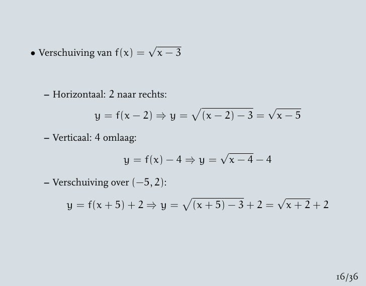 Havo wiskunde B 2012
