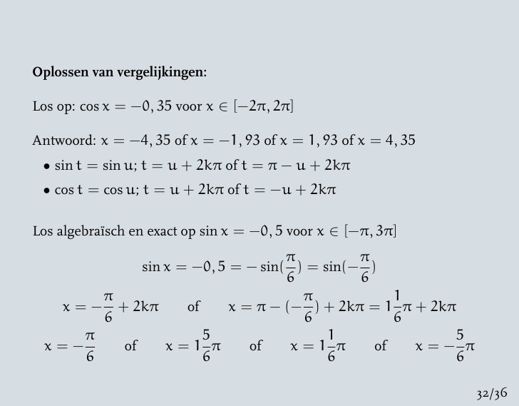 Havo wiskunde B 2012