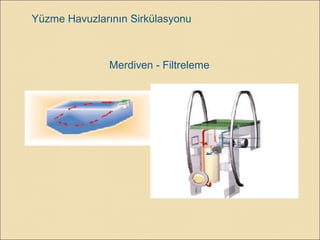 Yüzme Havuzlarının Sirkülasyonu
Merdiven - Filtreleme
 