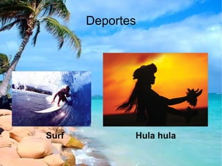 El archipiélago de Hawái- 18 islas en 2400km 