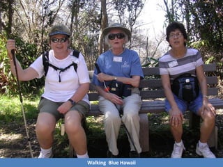 Walking Blue Hawaii
 