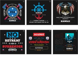 Hawaii state designs