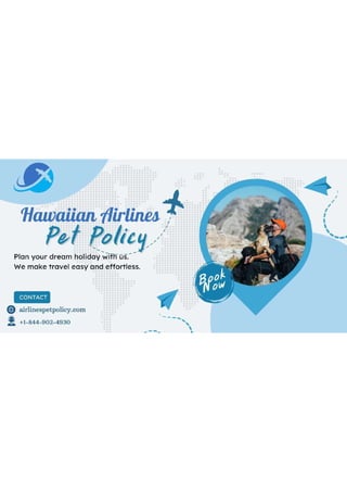 Hawaiian Airlines Pet Policy