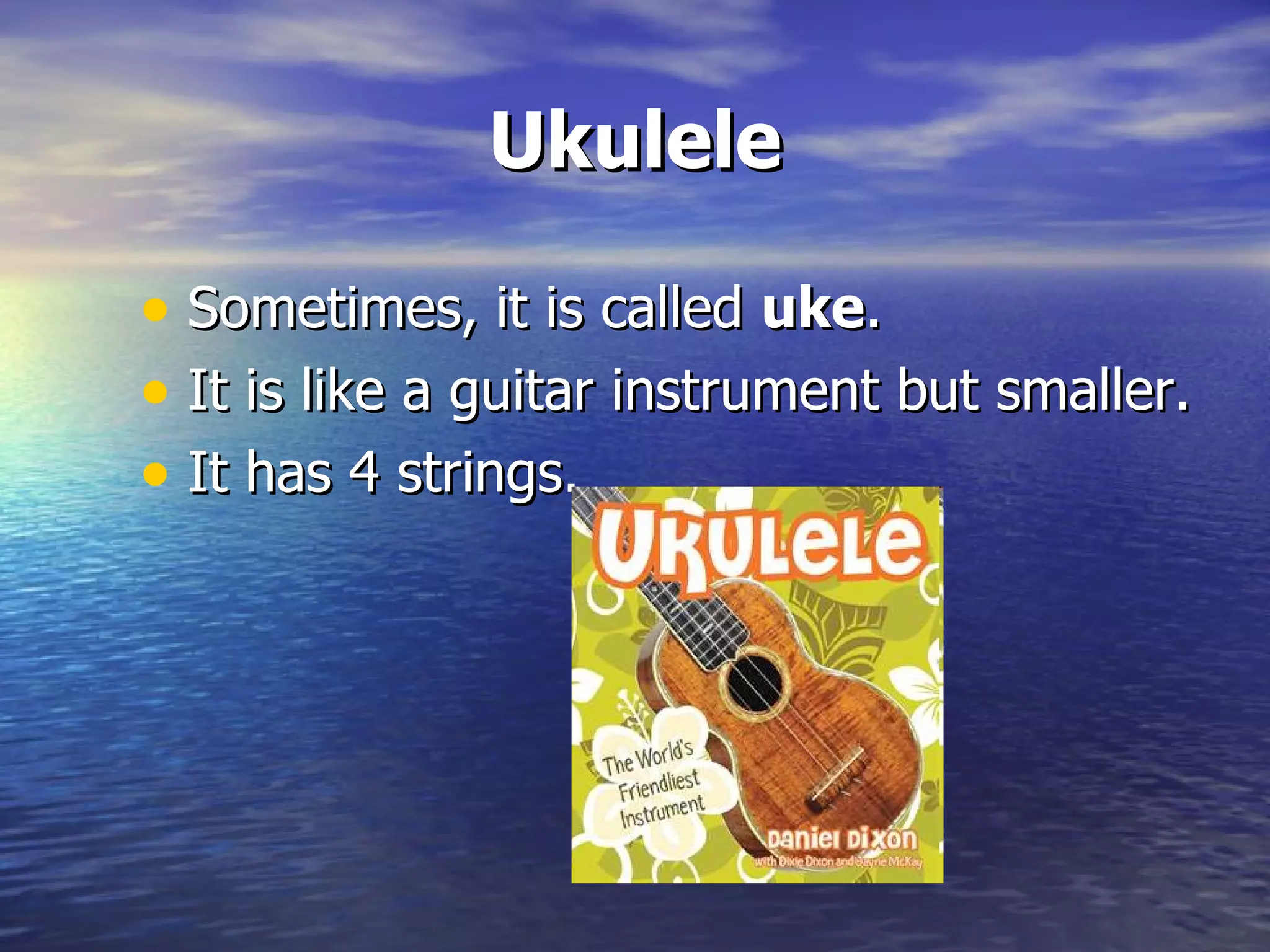 Hawaiian musical instruments angela | PPT