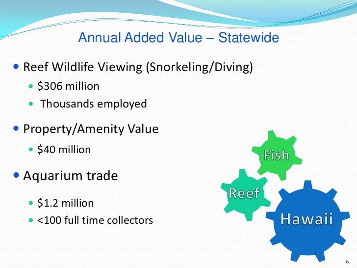 Hawaii aquarium trade impacts