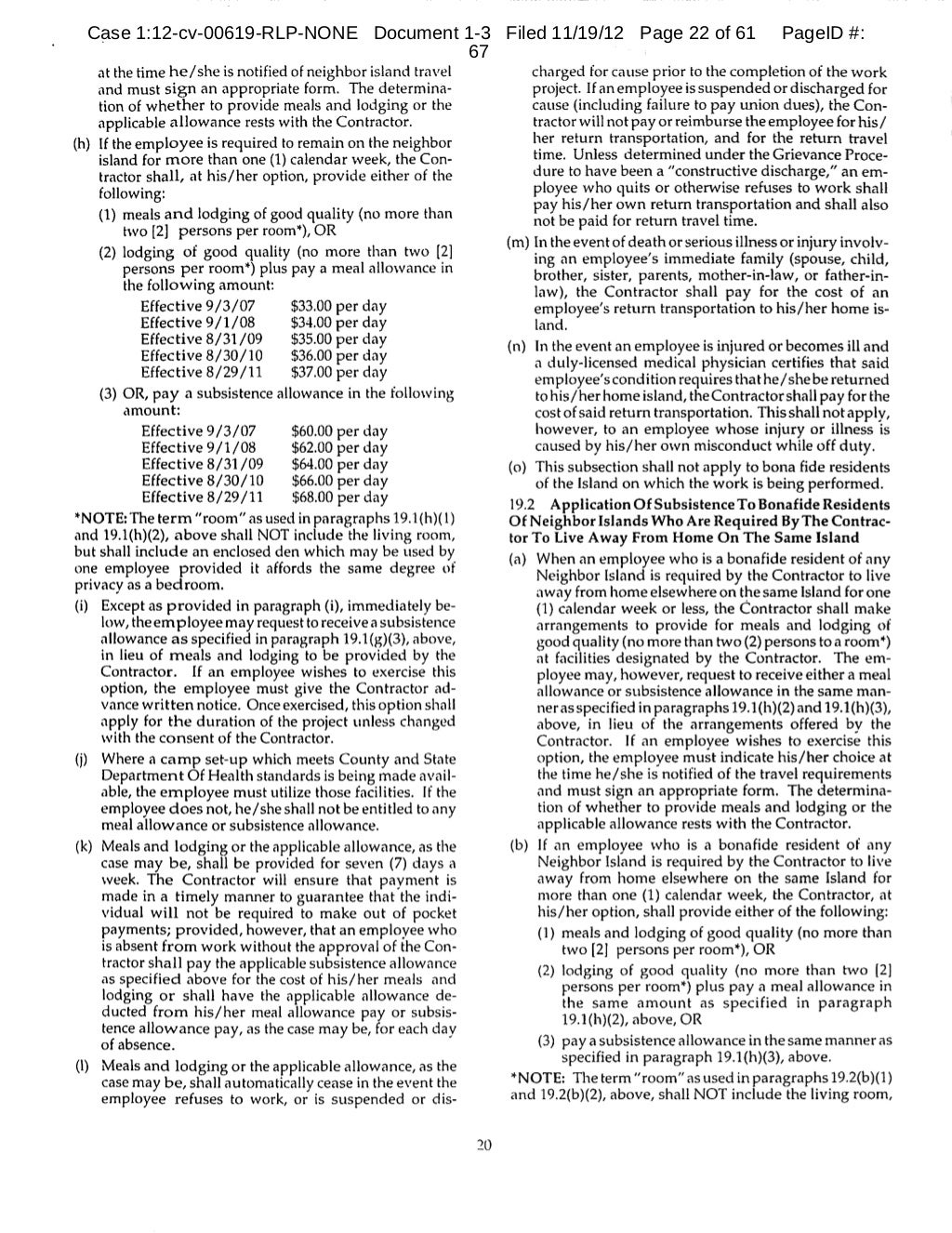 Hawaii carpenters union agreement