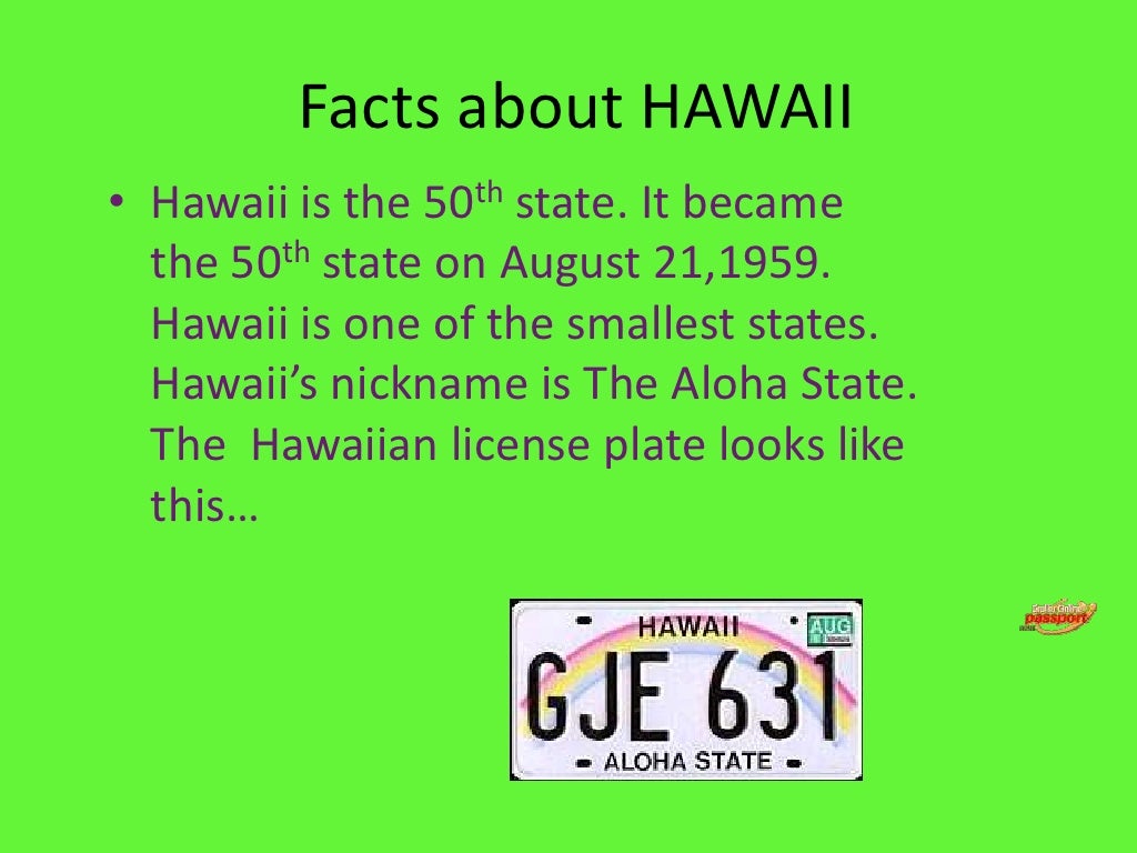 Hawaii Facts