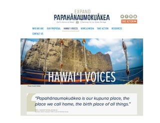 Hawaii on the Social Web