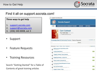 How to Get Help


 Find it all on support.socrata.com!
  Three ways to get help

  1. support.socrata.com
  2. support@socrata.com
  3. (206) 340-8008, ext 3


  • Support

  • Feature Requests

  • Training Resources

  Search “Getting Started” for a Table of
  Contents of great training articles       36
 