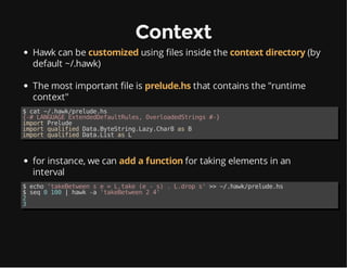 Hawk presentation | PDF