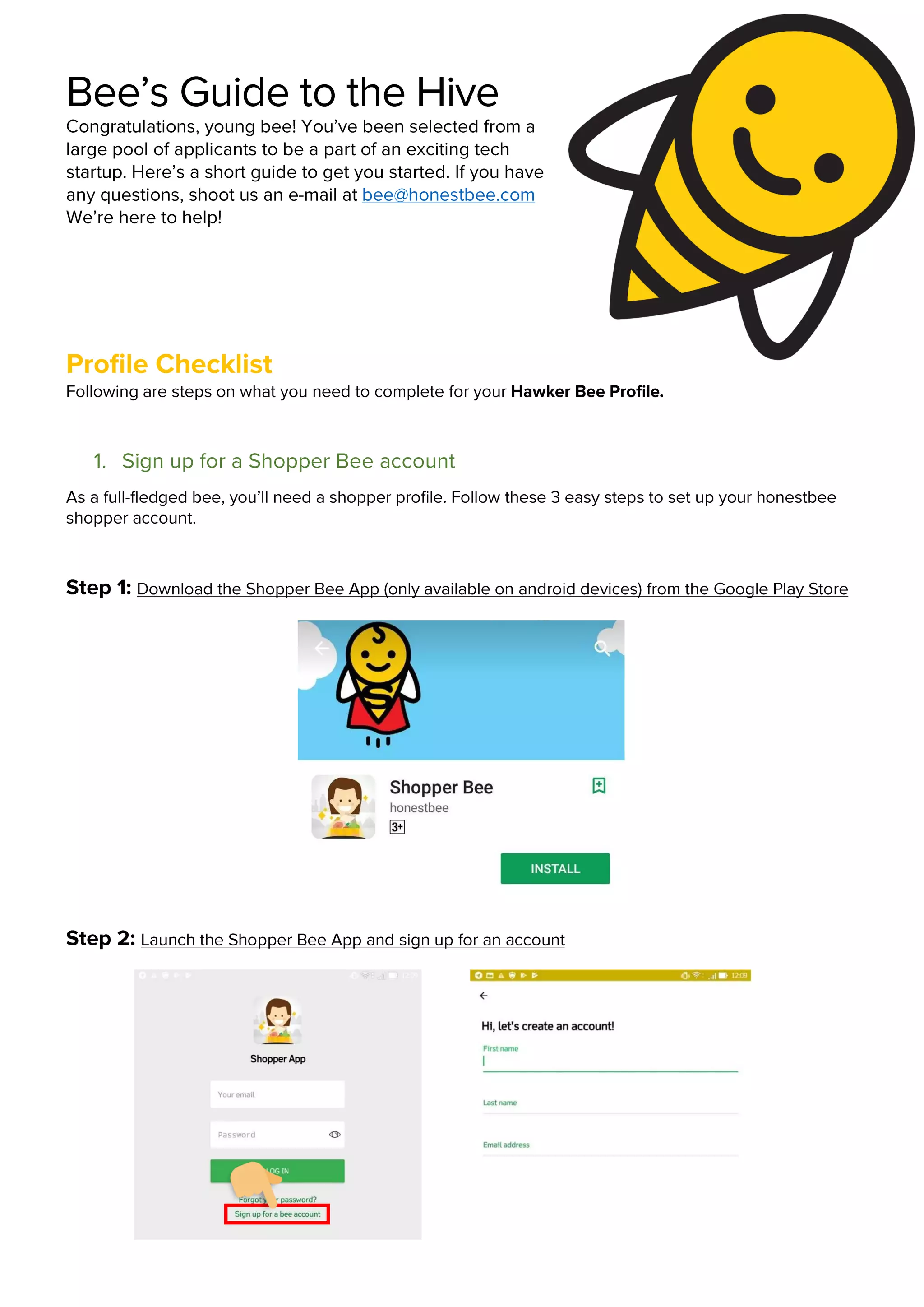 Hawker bee study guide v6.3 PDF