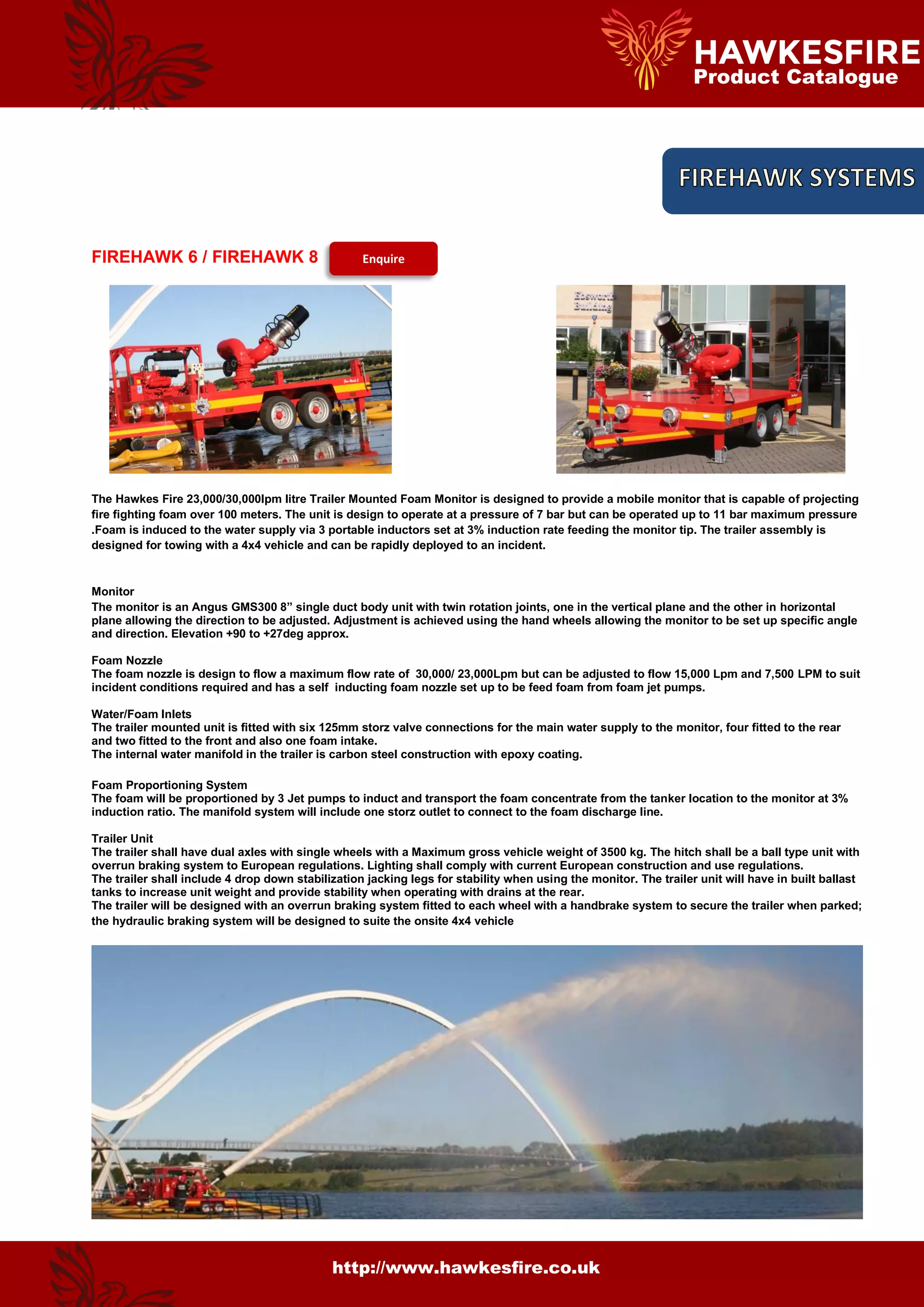 Hawkes Fire Product Catalogue PDF