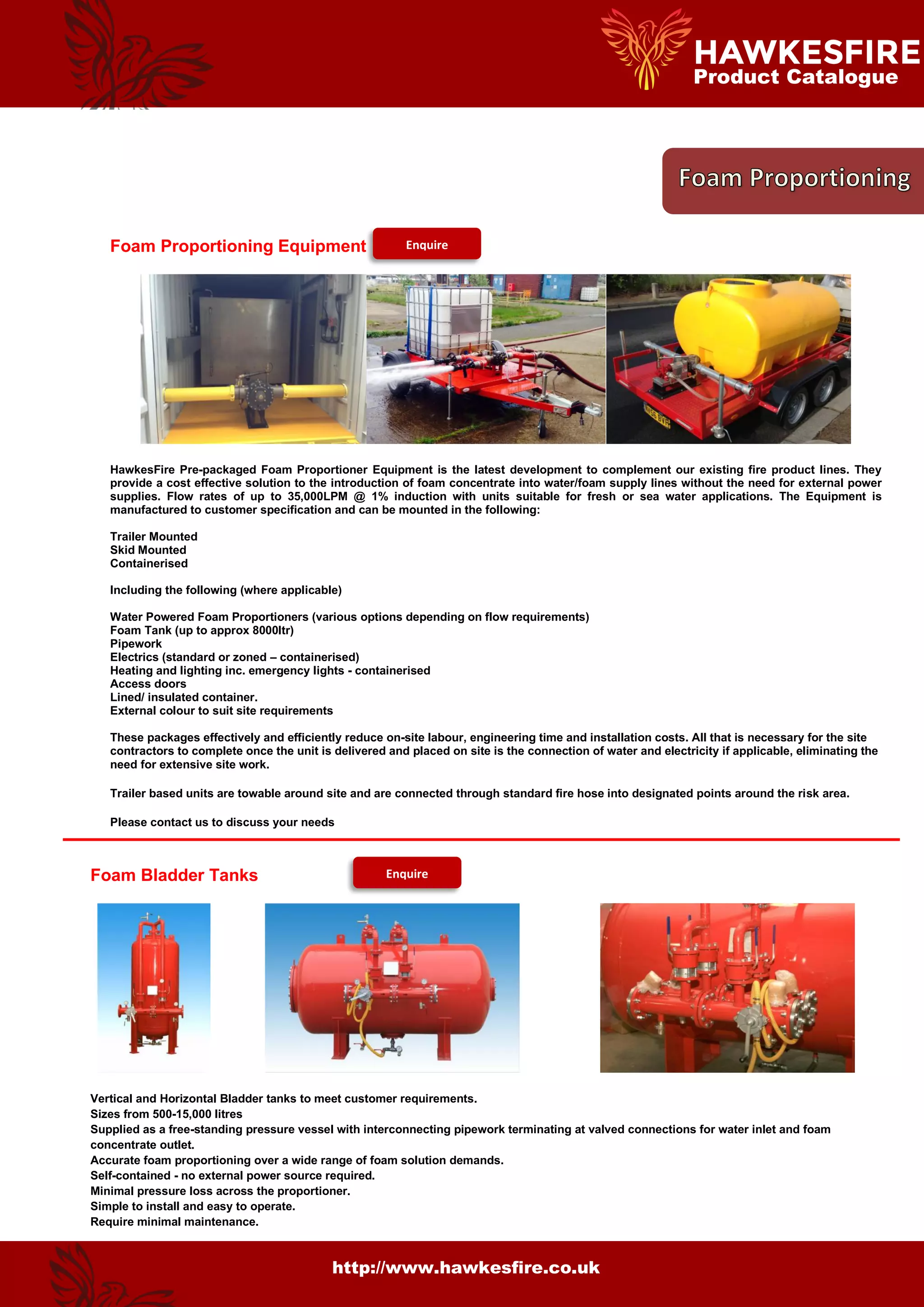 Hawkes Fire Product Catalogue PDF