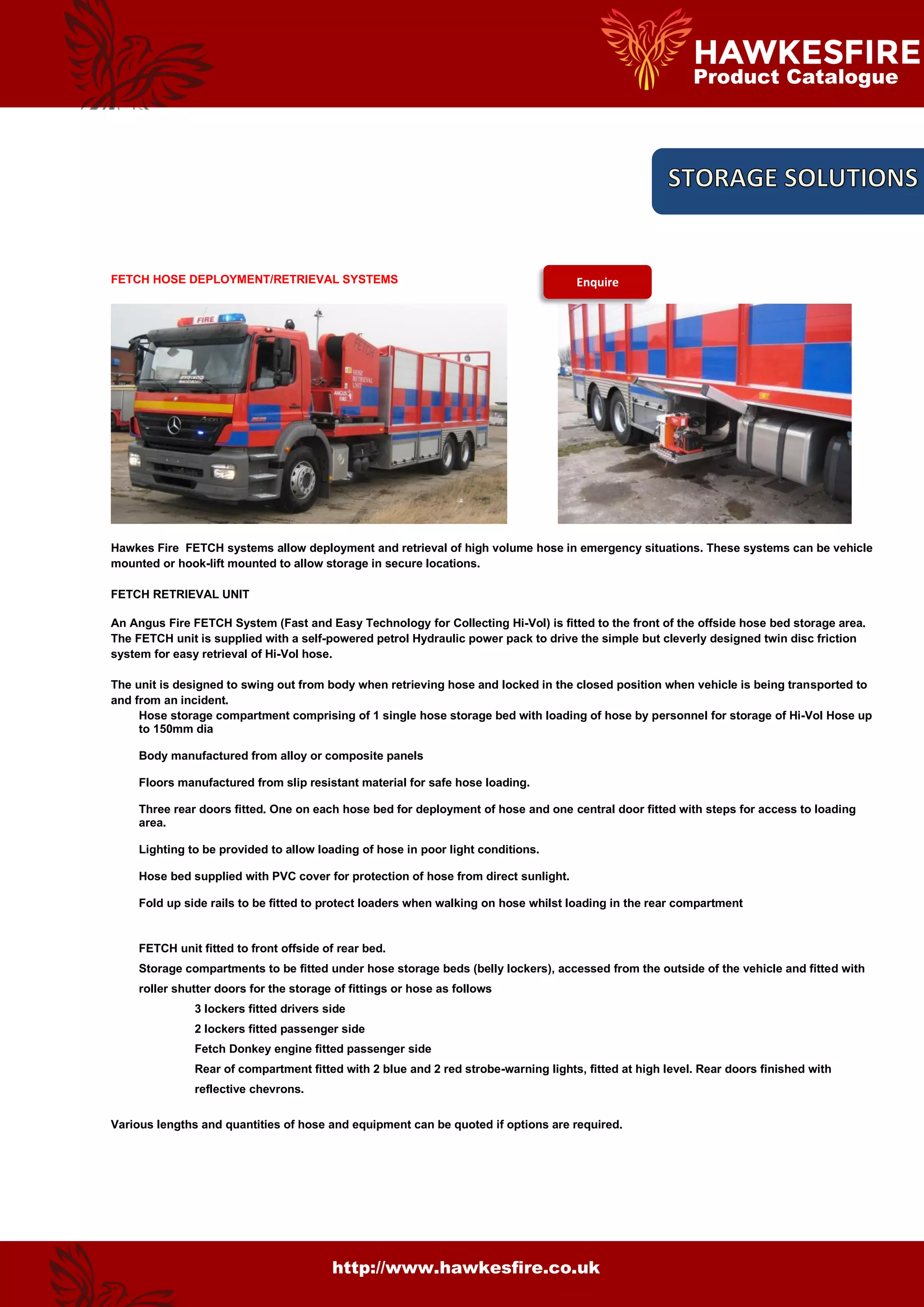 Hawkes Fire Product Catalogue PDF