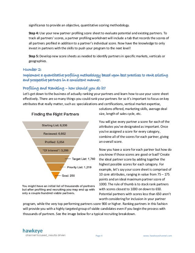 5 Best Practices for Flawless Partner Profiling and Recruitment