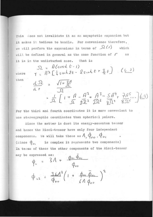 Stephen hawking properties of expanding universes
