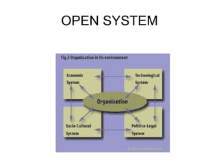 OPEN SYSTEM
 