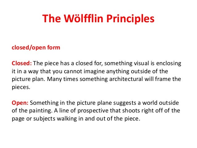 how art works week 3 what makes art different comparative analysis open and closed form