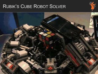 RUBIK’S CUBE ROBOT SOLVER
 