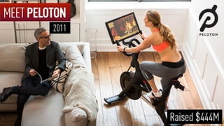 MEETPELOTON
Raised $444M
2011
 