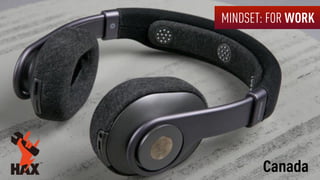 MINDSET: FOR WORK
Canada
 