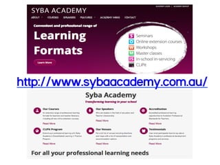http://www.sybaacademy.com.au/
 