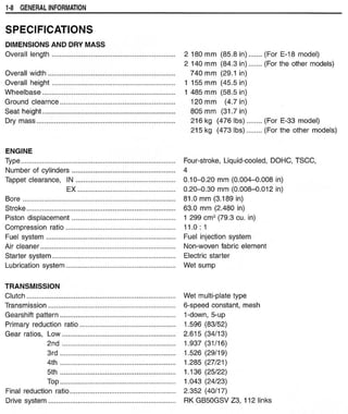 Hayabusa servicemanual 1999-2000
