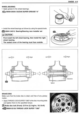Hayabusa servicemanual 1999-2000