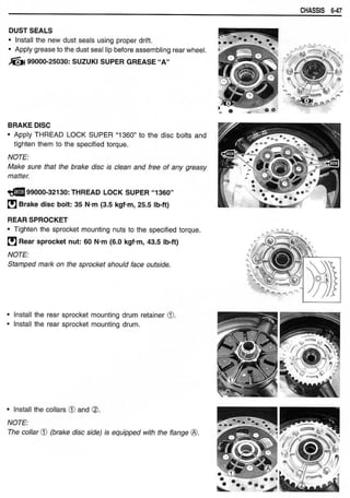 Hayabusa servicemanual 1999-2000