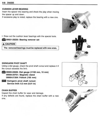 Hayabusa servicemanual 1999-2000