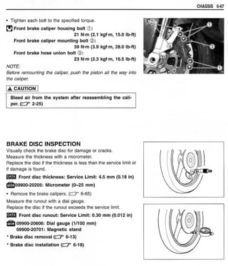 Hayabusa servicemanual 1999-2000