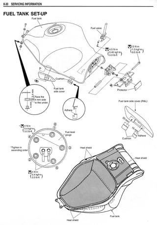 Hayabusa servicemanual 1999-2000